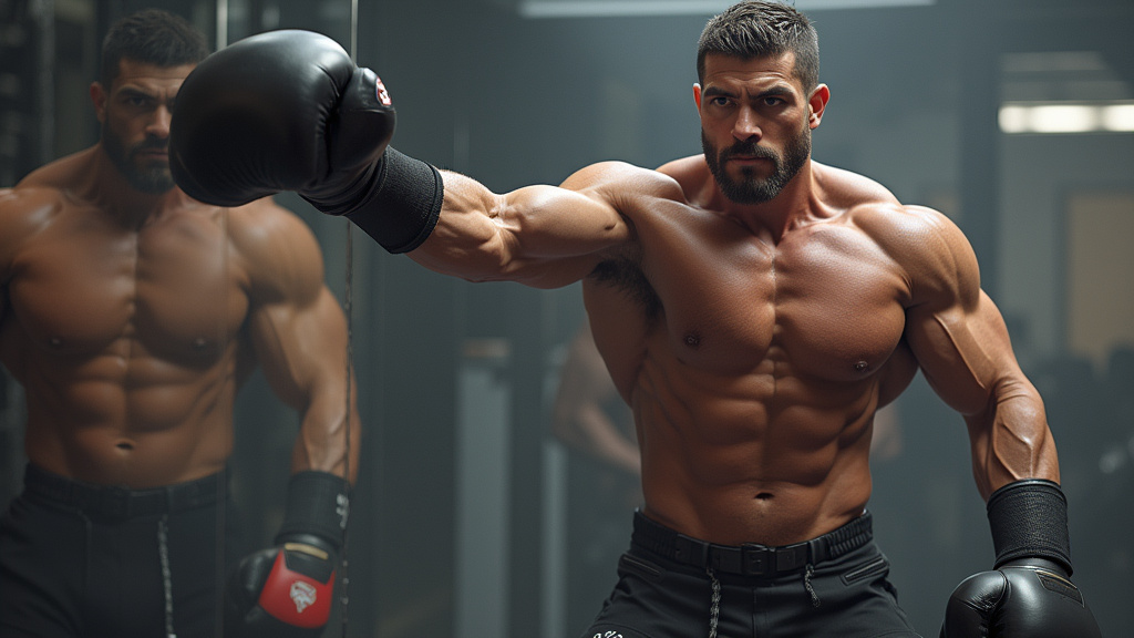 Ciryl Gane en pleine préparation physique pour son prochain combat à l'UFC 321