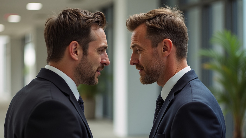 Face-à-face tendu entre Ciryl Gane et Tom Aspinall lors d'une conférence de presse