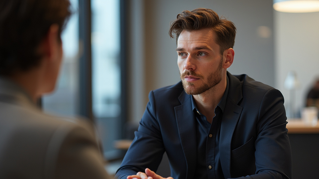 Ciryl Gane en interview après un combat victorieux dans l'octogone de l'UFC