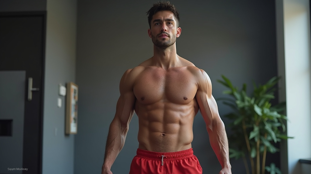 Ryan Garcia en train de méditer calmement avant son combat