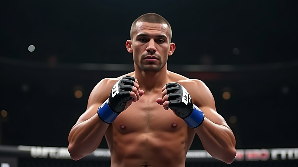 Khamzat Chimaev lors de ses débuts amateurs en MMA