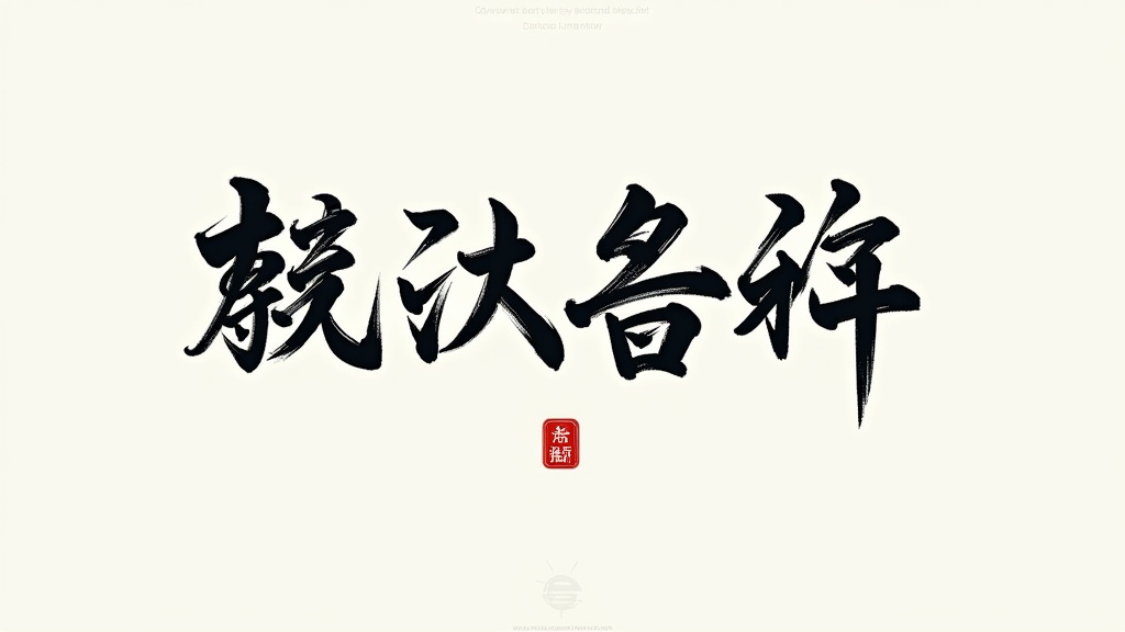 Sinogrammes chinois du mot Kung Fu : 功夫