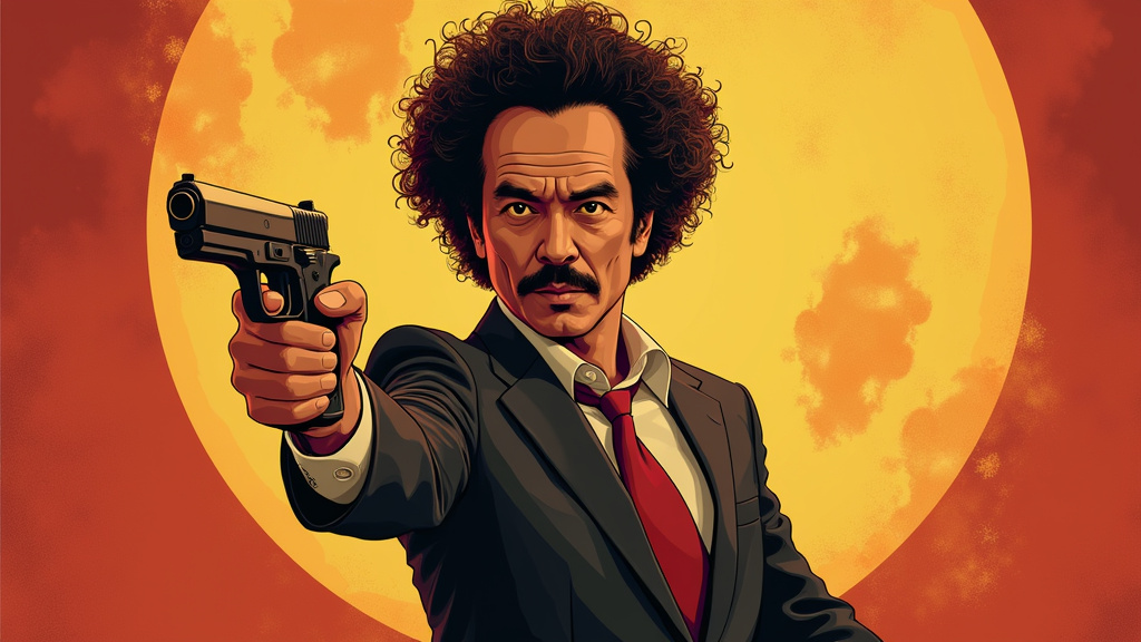 Affiche du film Kung Fu Hustle avec Stephen Chow