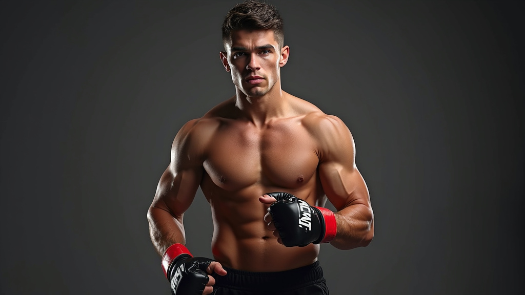 Ryan Garcia en plein entraînement physique intense, préparation pour un combat