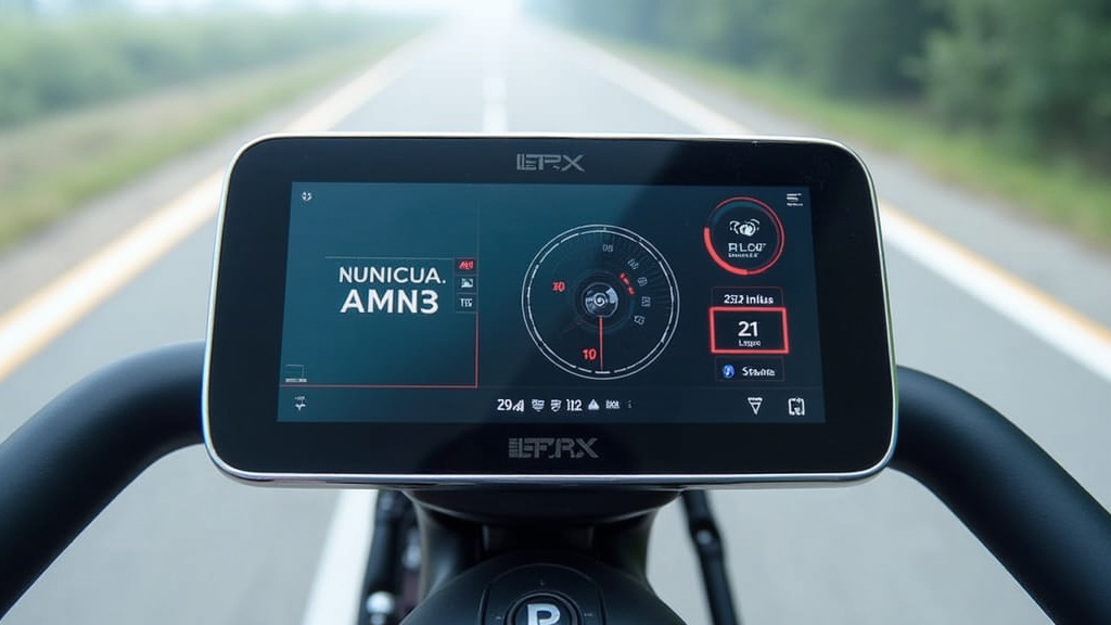 Écran de la Forerunner 245 affichant les fonctionnalités de course