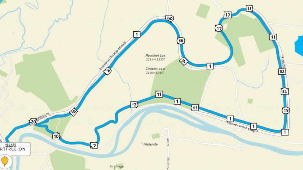 Tracé manuel d’un parcours de course à pied sur une carte en ligne
