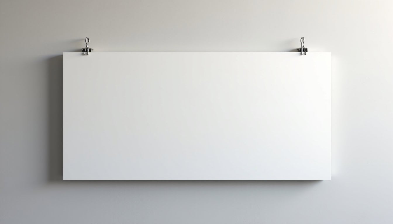 Barre de traction murale installée dans un mur porteur