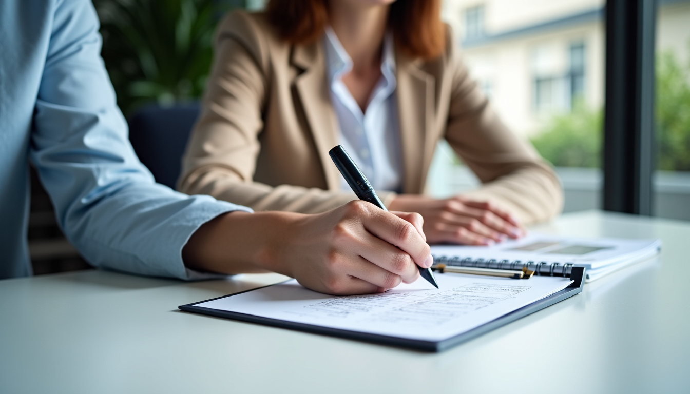 Coach en ligne donnant des conseils à un membre via l