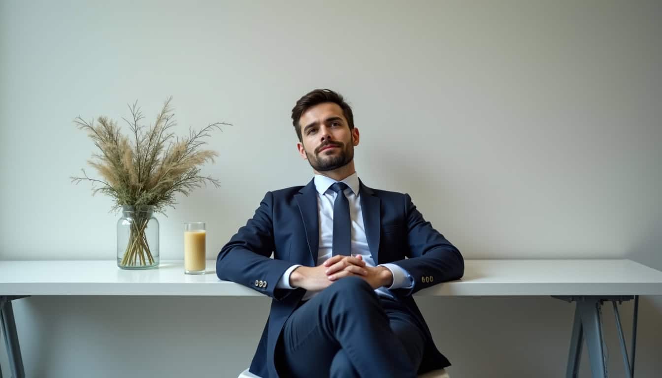 Coureur se reposant après une longue semaine d