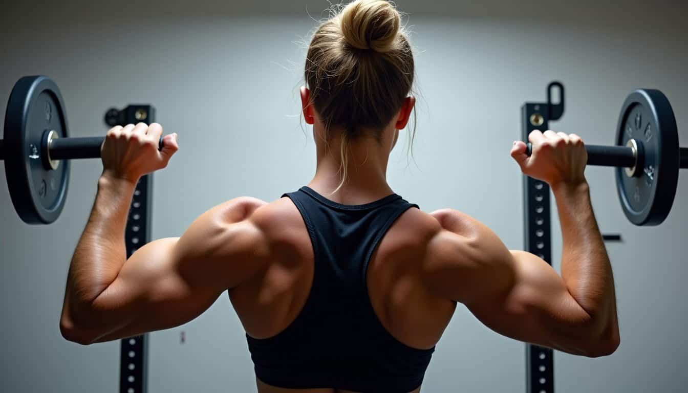 Exécution des pompes pour renforcer les pectoraux et triceps