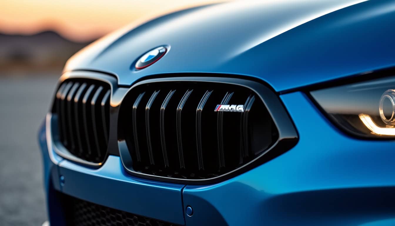 Détail du design extérieur de la BMW M6 Gran Coupé: prises d