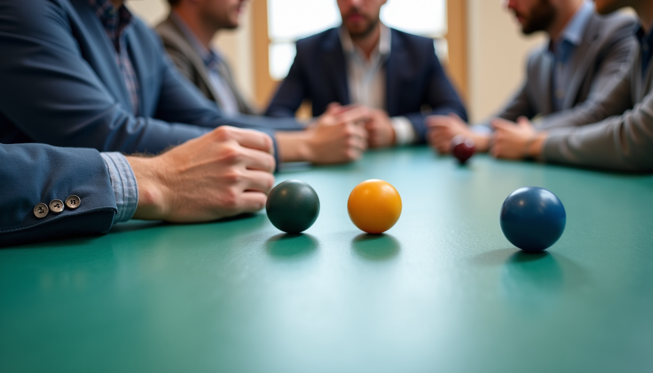 Secrétariat d’un comité départemental de pétanque avec un licencié en discussion