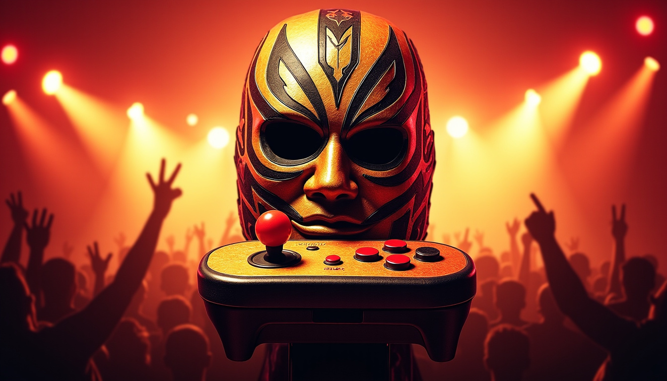 Affiches de films et jeux vidéo inspirés du catch