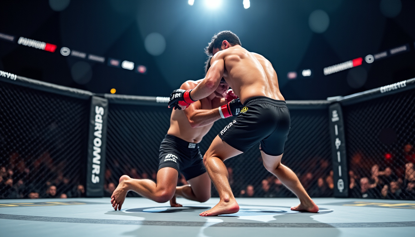 Dvalishvili dominant Sandhagen lors du combat pour le titre des poids coq à l