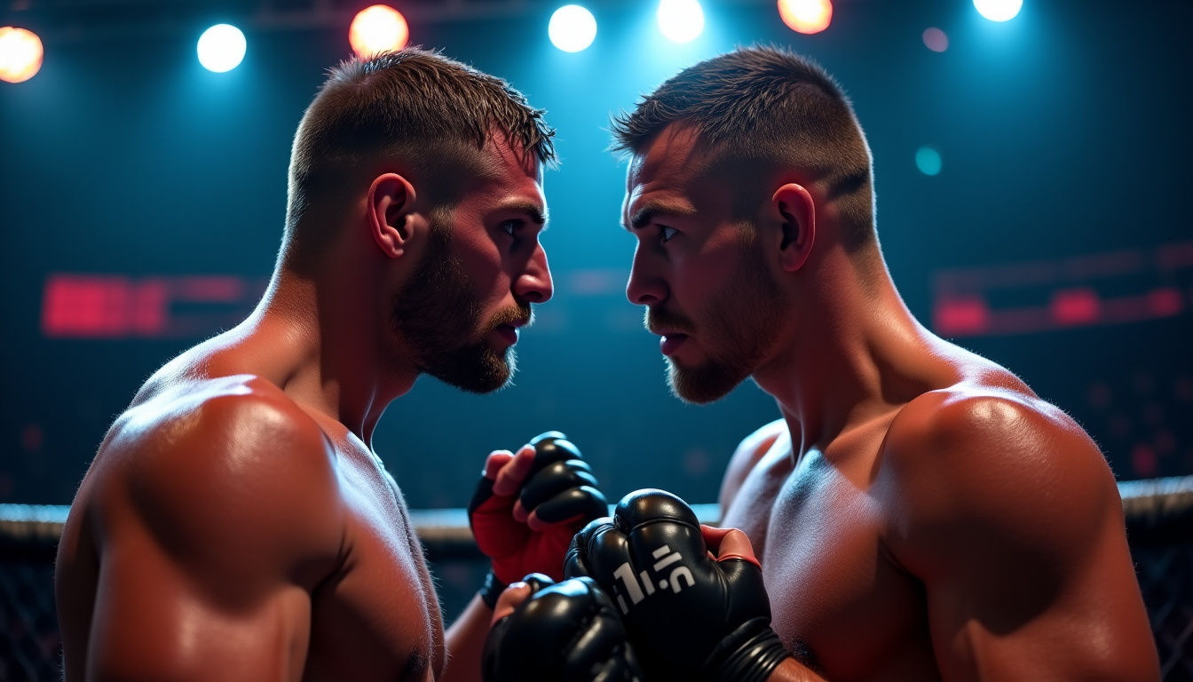 Face-à-face tendu entre Israel Adesanya et Alex Pereira lors d