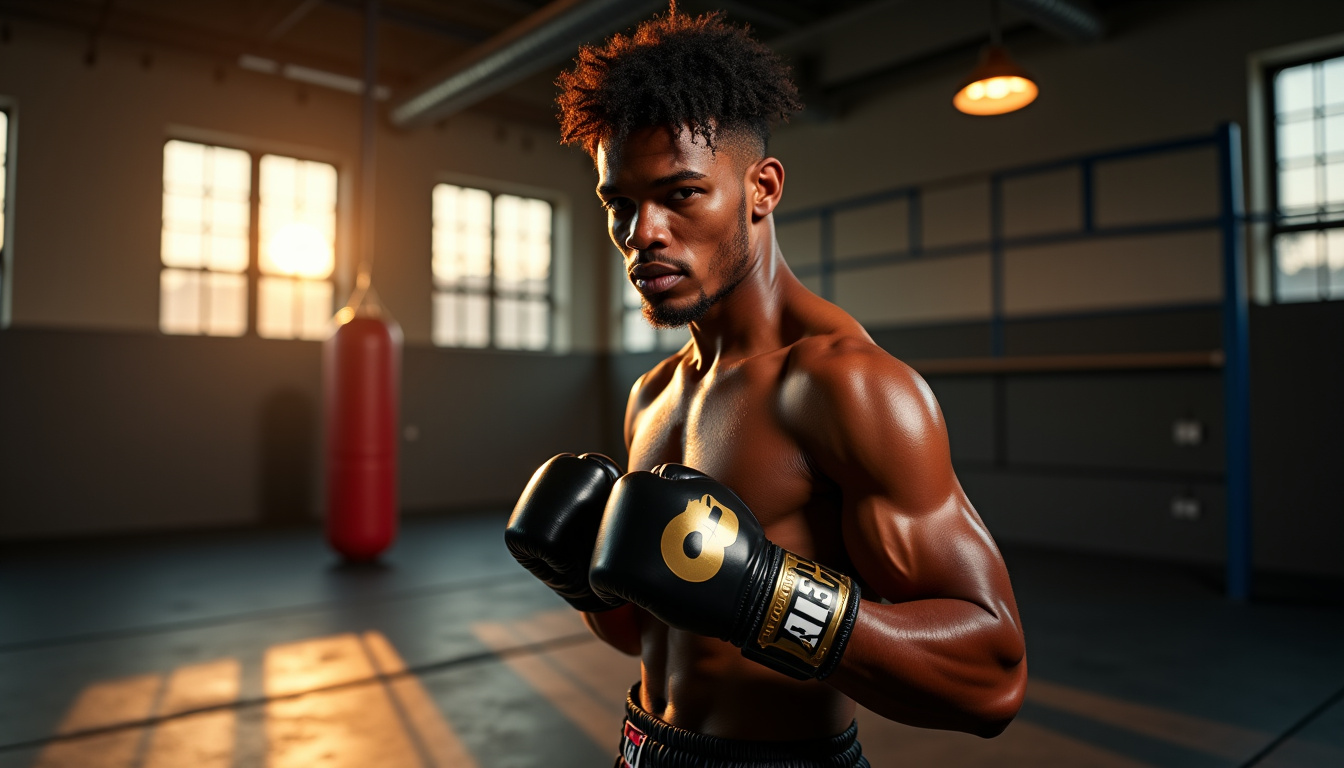 Israel Adesanya en jeune combattant s