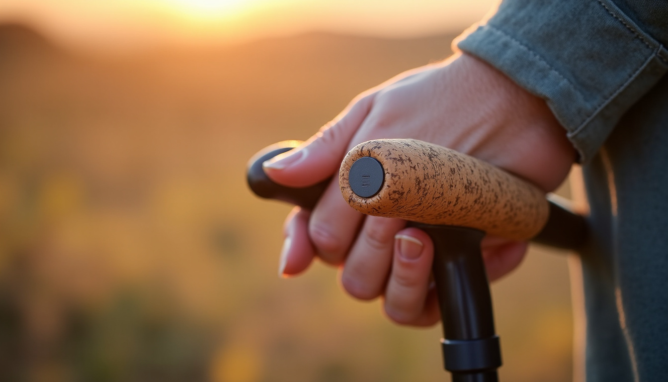 Poignée en liège d