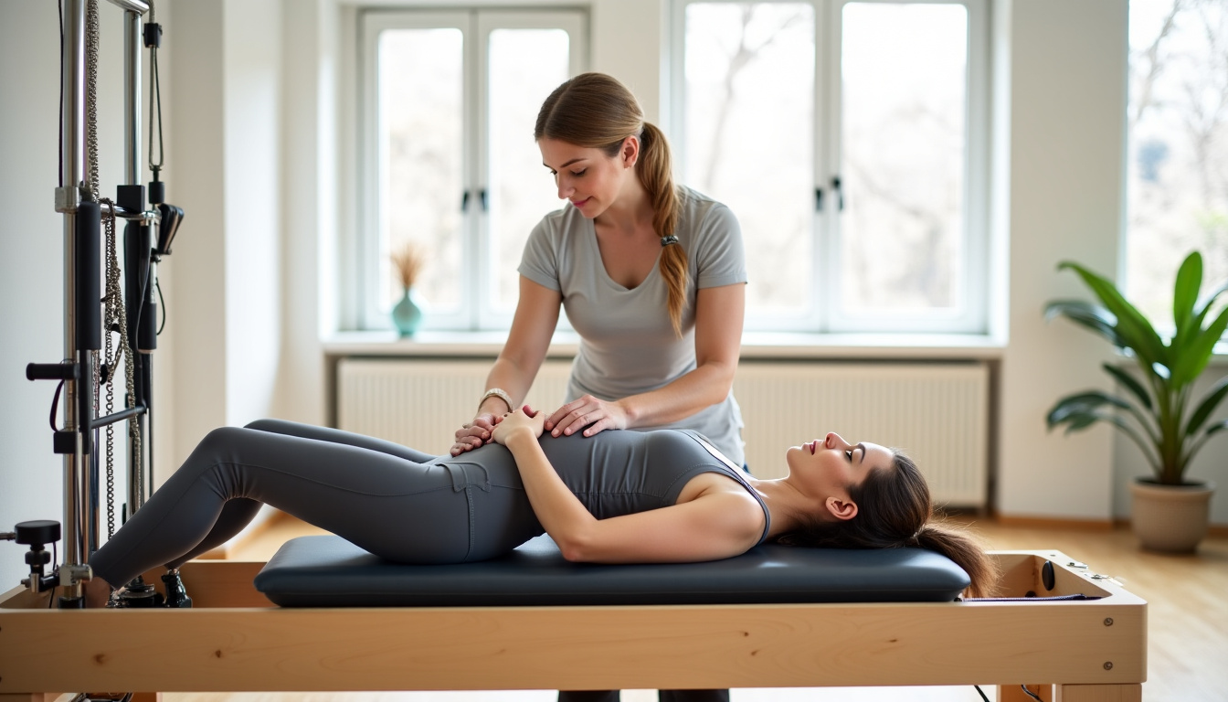 Première séance de Pilates Reformer avec encadrement d’un coach