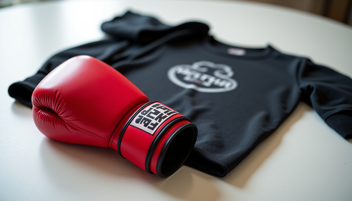 Produits dérivés du DTR Fight disponibles sur la boutique officielle: t-shirts, hoodies, gants de boxe