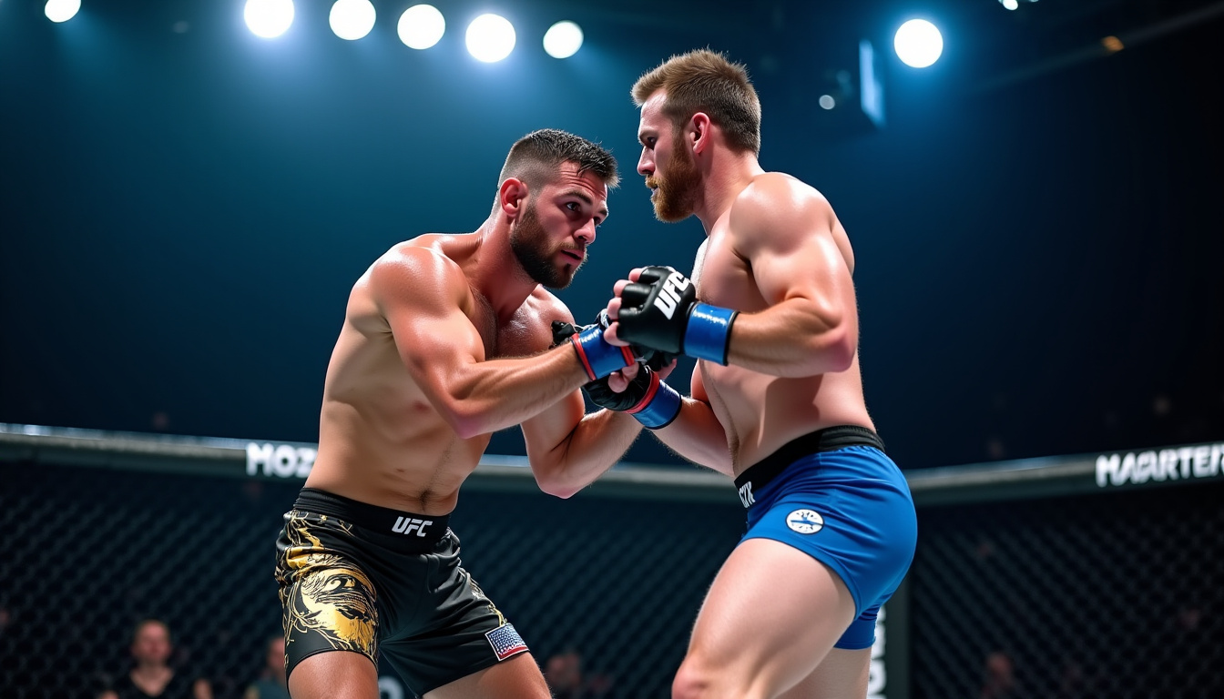 Affrontement entre Merab Dvalishvili et Sean O